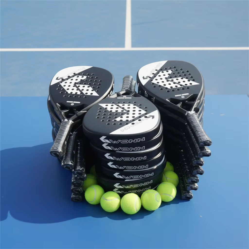 QOAR Apex Padel Racket – 18K Carbon Fiber with EVA Core