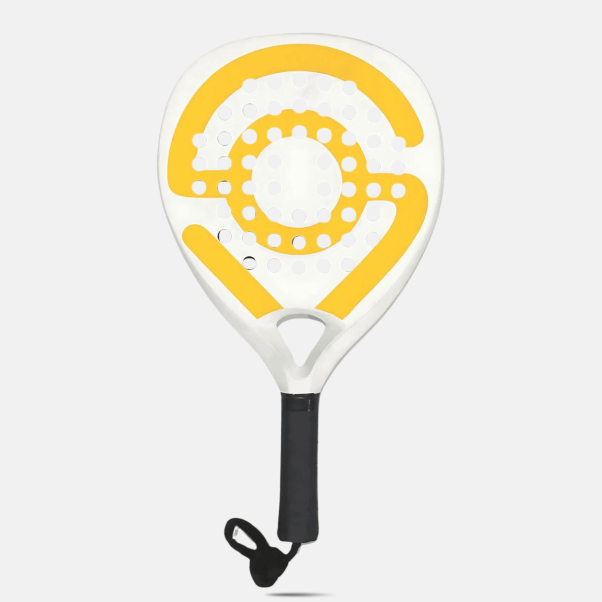 QOAR Halo Padel Racket – Carbon Fiber with EVA Foam Core